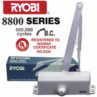日本RYOBI 8000系列 閉門器 8803BC/8803PBC